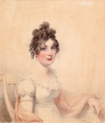 Lady Juliana Saint Aubyn (1769-1856) alkotó: Henry Edridge