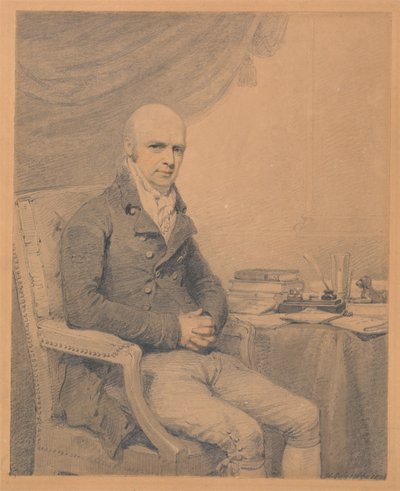 Thomas Estcourt Esq. portréja, Estcourtból alkotó: Henry Edridge
