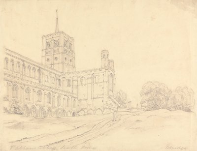 Szent Albán apátság alkotó: Henry Edridge