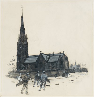 Broughton Park gyülekezeti kápolna alkotó: Henry Edward Tidmarsh