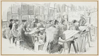 Tervezőterem, Városi Művészeti Iskola alkotó: Henry Edward Tidmarsh