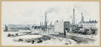 Lower Broughton a Crescentből, Salfordból alkotó: Henry Edward Tidmarsh