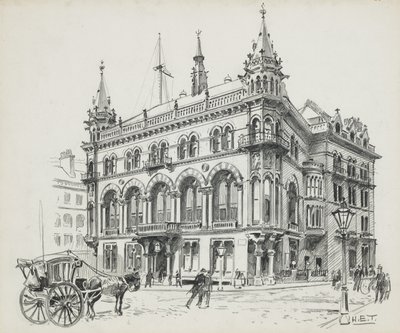 A Reformklub, Király utca alkotó: Henry Edward Tidmarsh