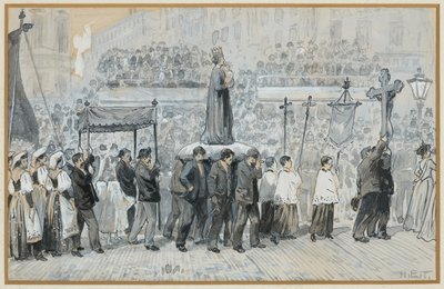 Pünkösdi körmenetek alkotó: Henry Edward Tidmarsh