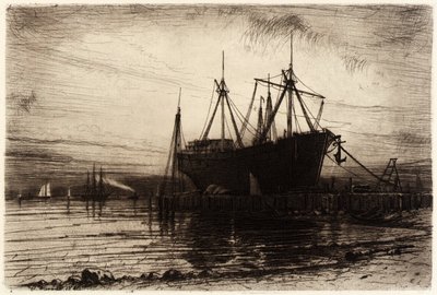 Naplemente, Gowanus Bay alkotó: Henry Farrer