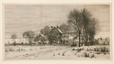 A nap véget ér, az éjszaka leszáll: egy februári délután alkotó: Henry Farrer