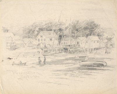 Provincetown kilátása alkotó: Henry Farrer