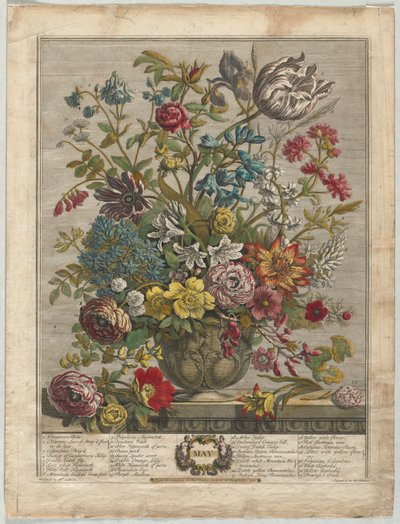 A virágzás tizenkét hónapja: 1730. május. alkotó: Henry Fletcher