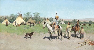 Legelőkön Új, 1895 alkotó: Henry Francois Farny