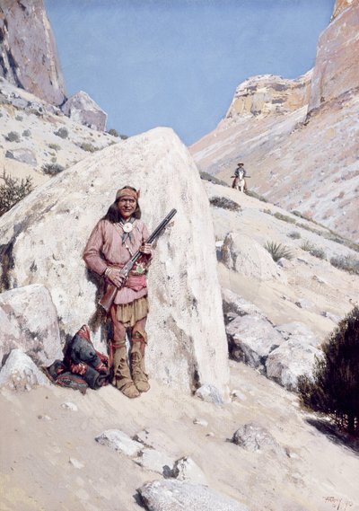 Suspense, 1890 alkotó: Henry Francois Farny