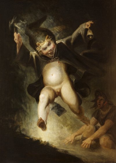 Puck barát alkotó: Johann Heinrich Füssli
