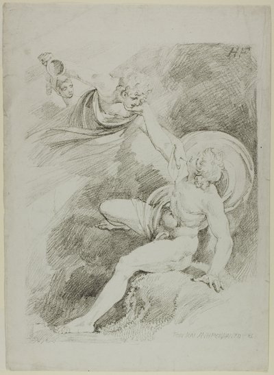 Mennyei Ganymedes alkotó: Johann Heinrich Füssli
