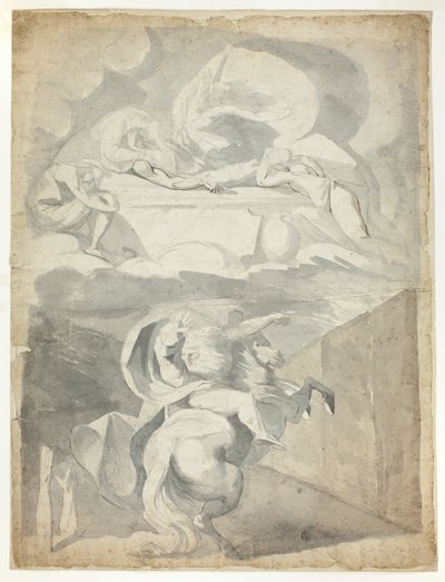 Odin az alvilágban alkotó: Johann Heinrich Füssli