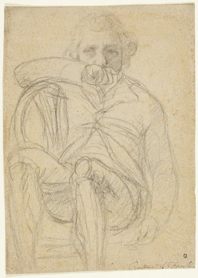 Fuseli portréja (recto); kéz vázlata (verso) alkotó: Henry Fuseli