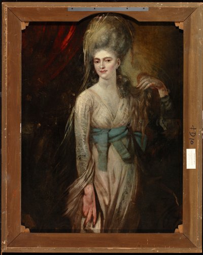 Egy hölgy portréja alkotó: Johann Heinrich Füssli