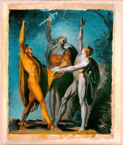 Vázlat az eskühöz a Rütliről, Női ábra verso, 177981, 178590 verso. alkotó: Johann Heinrich Füssli