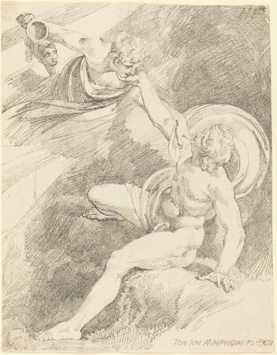 Ganymedes megerőszakolása alkotó: Johann Heinrich Füssli