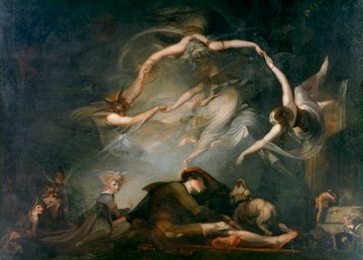 A Pásztorok álma, az Elveszett Paradicsomból, 1793 alkotó: Johann Heinrich Füssli