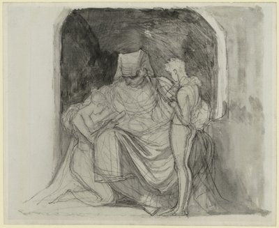 A Tudás Szelleme alkotó: Johann Heinrich Füssli