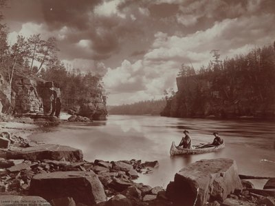 Alsó állkapocs, Dells of the Wisconsin,1903 (fotó) alkotó: Henry Hamilton Bennett