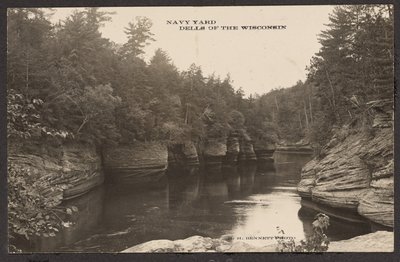 A Wisconsin tengerészgyár Dells of the Wisconsin alkotó: Henry Hamilton Bennett