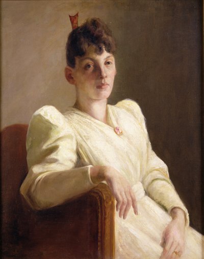 Egy fiatal hölgy portréja alkotó: Henry Hammond Ahl