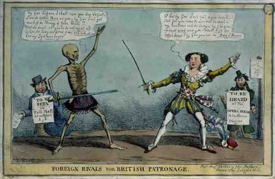 "Külföldi riválisok a brit pártfogásért", pub. írta: John Fairburn alkotó: Henry Heath