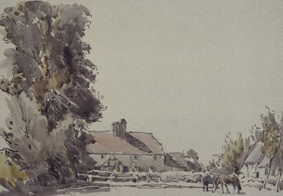 Farm és fák alkotó: Henry Herbert Bulman