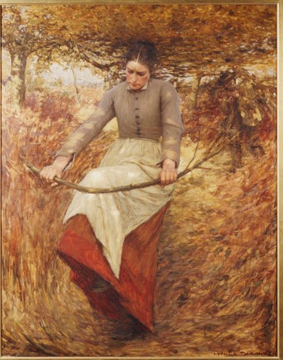 Egy őszi reggel alkotó: Henry Herbert La Thangue