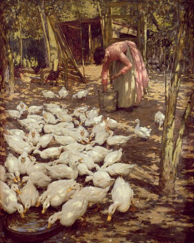 A kisbirtok, 1896 alkotó: Henry Herbert La Thangue