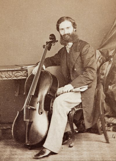Alfredo Piatti portréja alkotó: Henry Hering