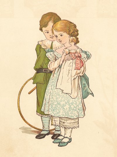 Emberek udvarlása (színes litó) alkotó: Henry Hetherington Emmerson