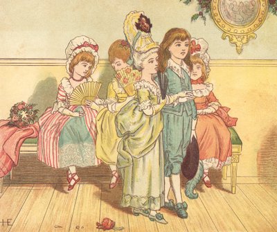 Divatos emberek (színes litó) alkotó: Henry Hetherington Emmerson