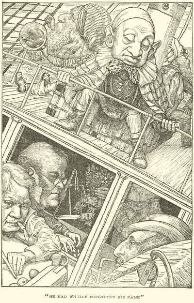 A Snark vadászata alkotó: Henry Holiday