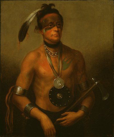 Hoo-Wan-Ne-Ka (Kis Elk) alkotó: Henry Inman