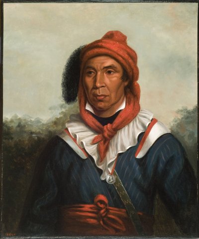 Julcee-Mathla (Seminole), 1831-33 körül alkotó: Henry Inman