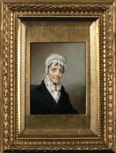 Alexander Hamilton asszony, 1825 (wc elefántcsonton) alkotó: Henry Inman