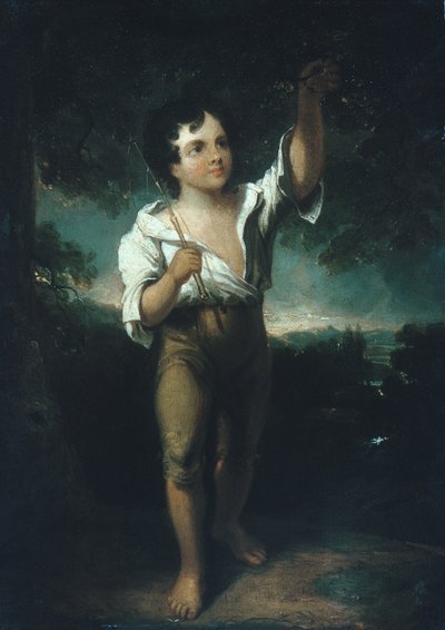 A fiatal halász alkotó: Henry Inman