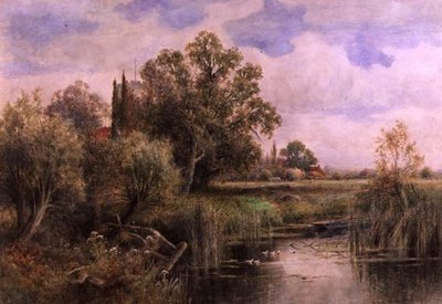The Backwater, Wargrave-on-Thames alkotó: Henry John Kinnaird