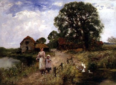 A folyóparti ösvény alkotó: Henry John Yeend King