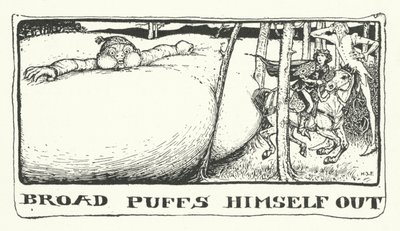 Széles kifújja magát (metszet) alkotó: Henry Justice Ford