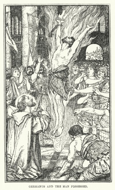 Germanus és a megszállott férfi (tagok) alkotó: Henry Justice Ford