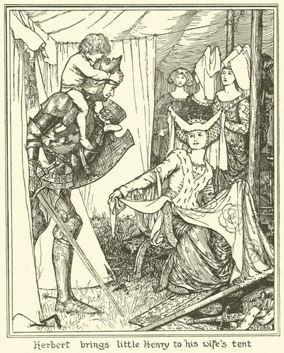Herbert elviszi Little Henryt a felesége sátrába alkotó: Henry Justice Ford