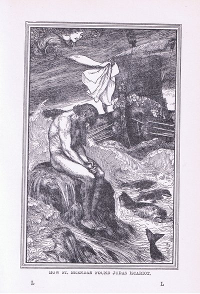 Hogyan találta meg Szent Brendan Iskarióti Júdást, 1912 alkotó: Henry Justice Ford