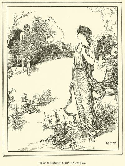 Hogyan találkozott Ulysses Nausicaával alkotó: Henry Justice Ford