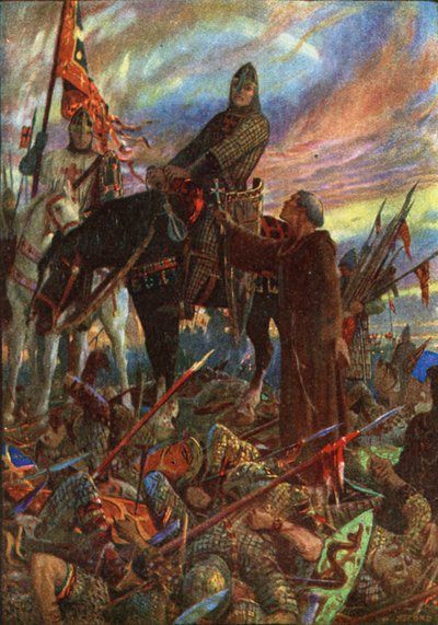I. Vilmos király Hastingsben alkotó: Henry Justice Ford