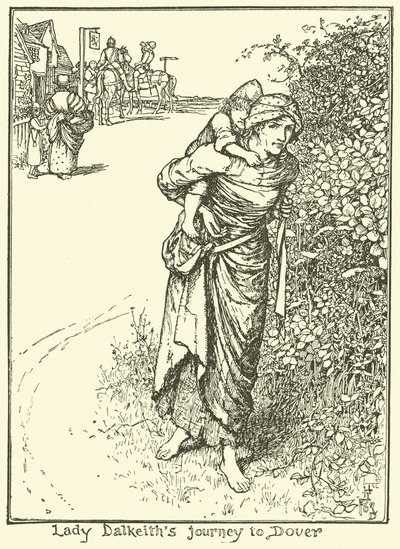 Lady Dalkeiths utazás Doverbe alkotó: Henry Justice Ford