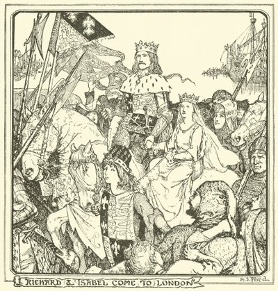 Richard és Isabel Londonba jön alkotó: Henry Justice Ford