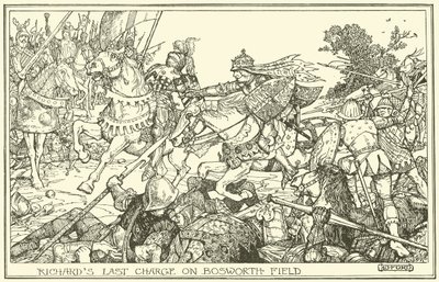Richards utolsó vádja a Bosworth Fielden alkotó: Henry Justice Ford