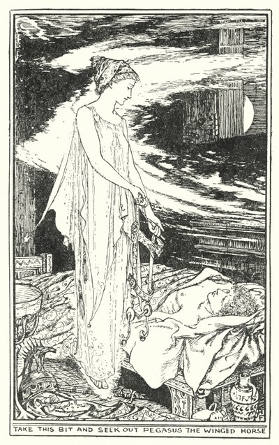 Fogd ezt a darabot, és keresd meg Pegazust, a szárnyas lovat (litho) alkotó: Henry Justice Ford
